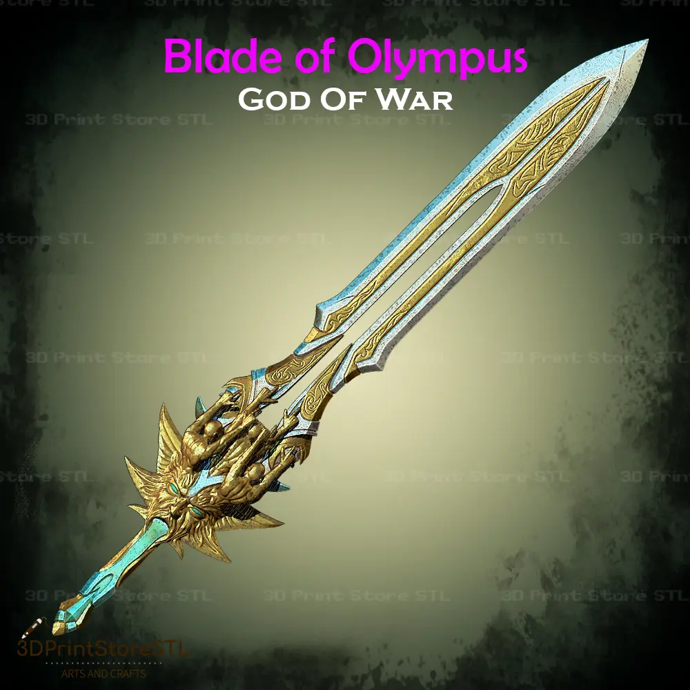 Blade Of Olympus Cosplay God of War - STL File