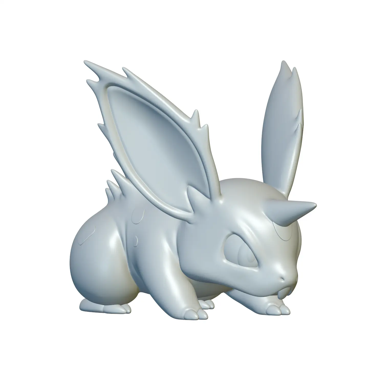 Pokemon Nidoran #32 - ¡Listo para imprimir en 3D!