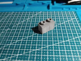 Mattoncino costruzioni 2x1 - construction brick 2x1