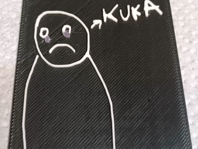 Lágrimas de Kuka por Javier Milei
