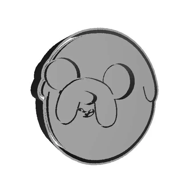 Adventure Time - Jake the Dog Cookie Cutter and Stamp