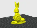 Easter bunny with stand-4