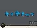 Swirl tea set-0