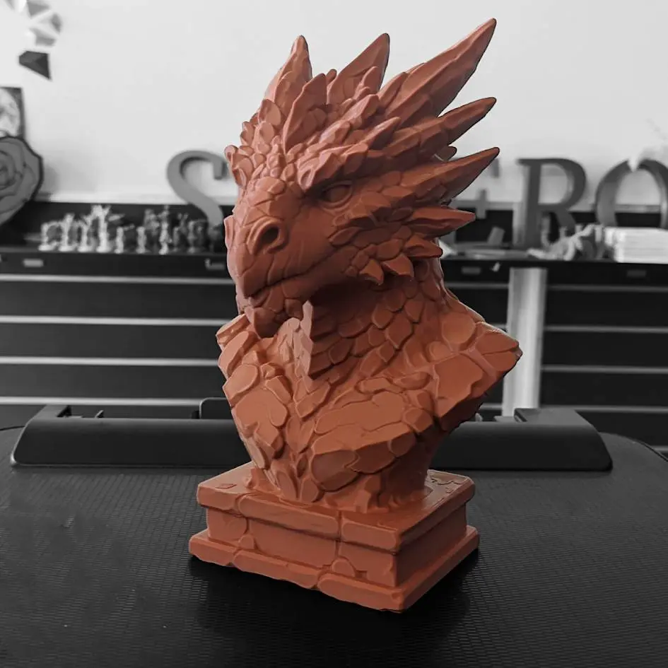 Rock Dragon Bust