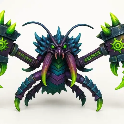 3D Printer Files | 3MF File | insect soldier | Creality Cloud
