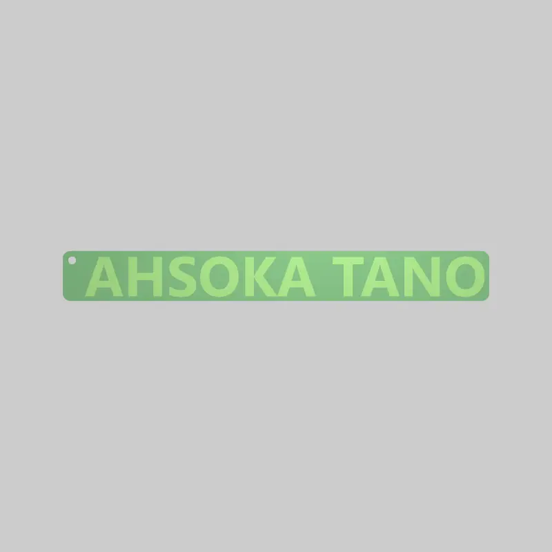 AHSOKA TANO_ star wars keychain