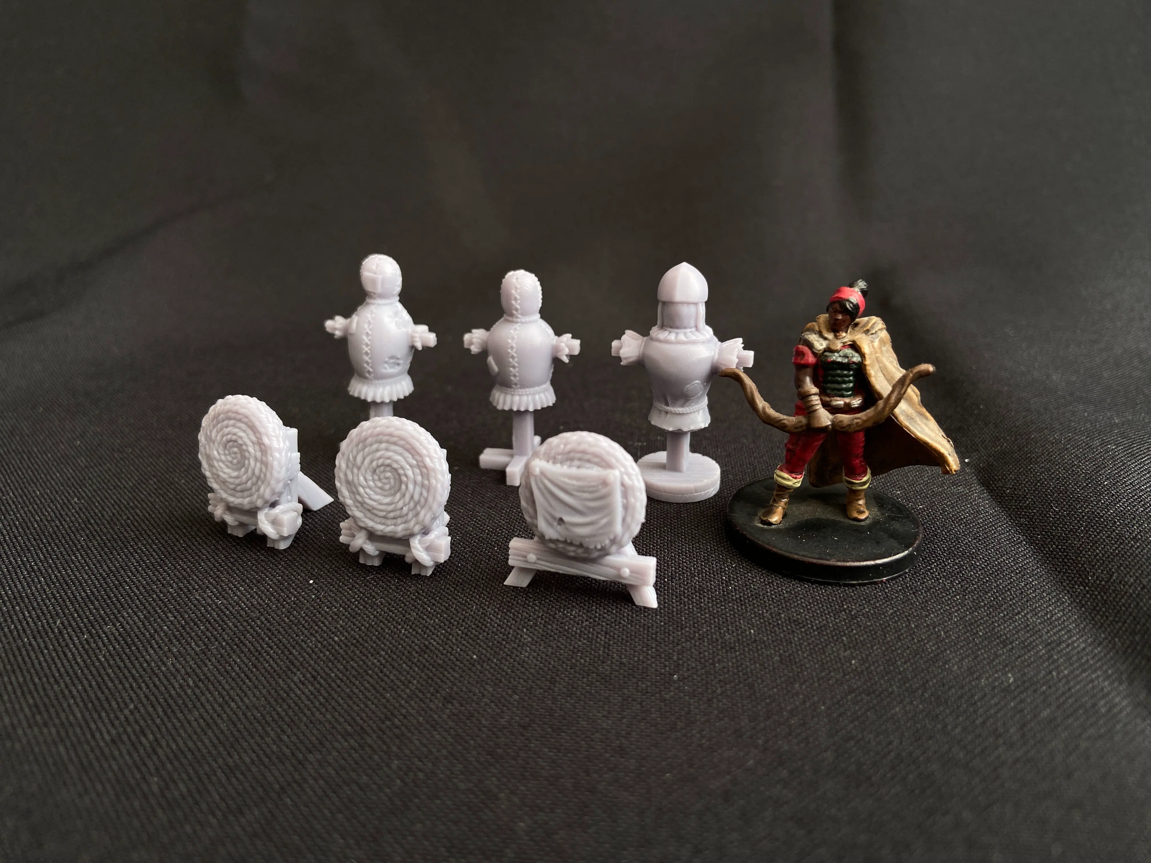 Training targets and dummies