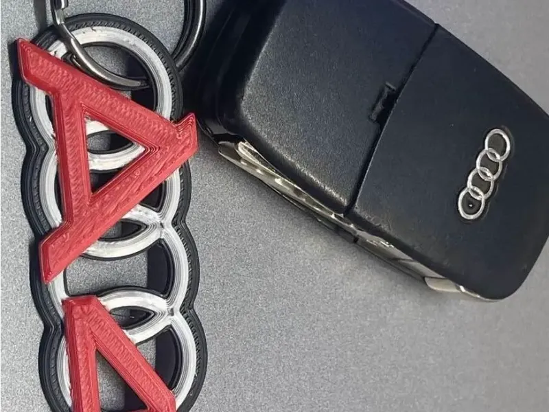 Audi A4 keychain