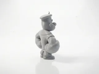 Popeye Sailor Man Figurine Cartoon 3D Printable