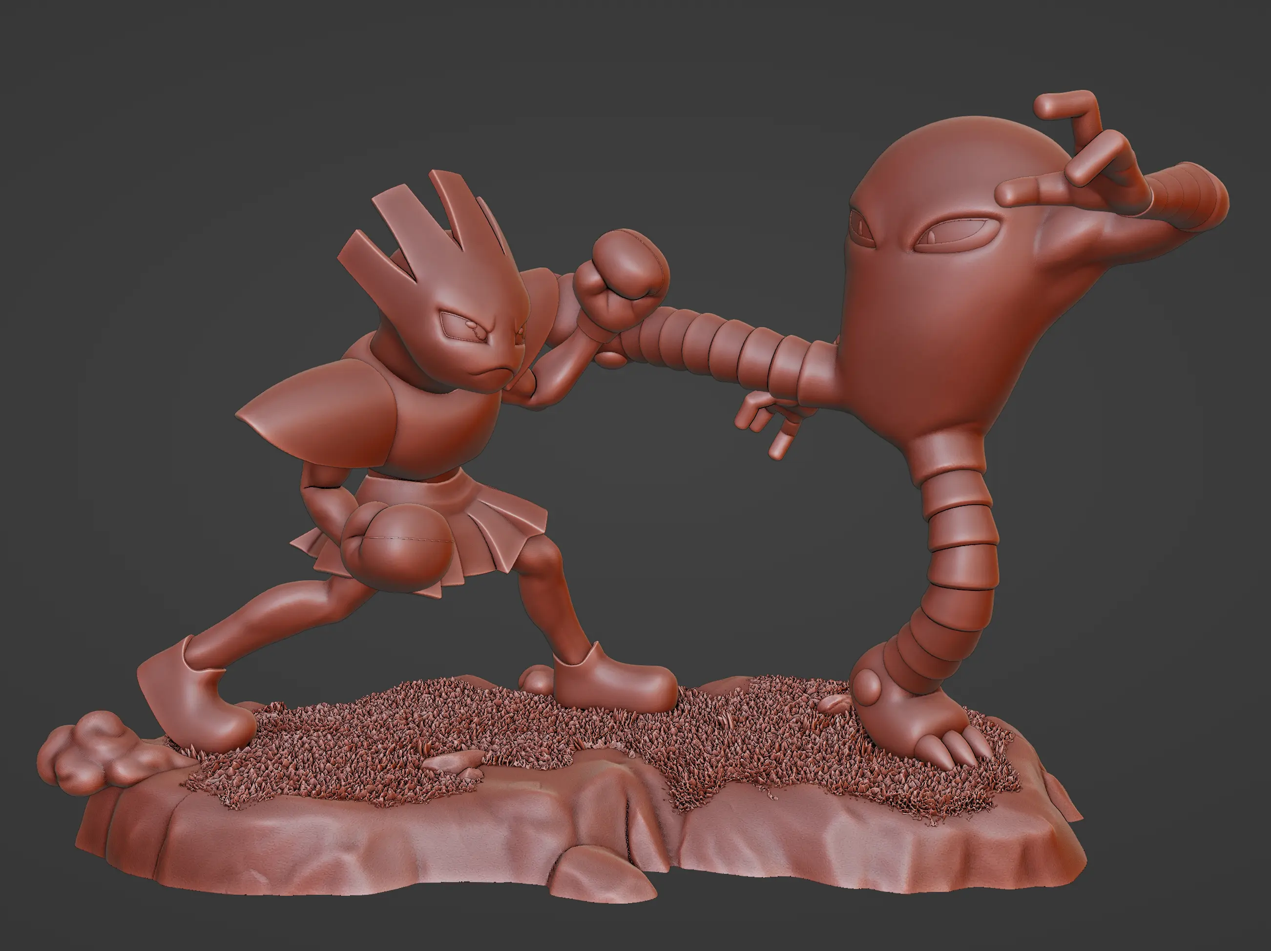 HITMONCHAN VS HITMONLEE - POKEMON