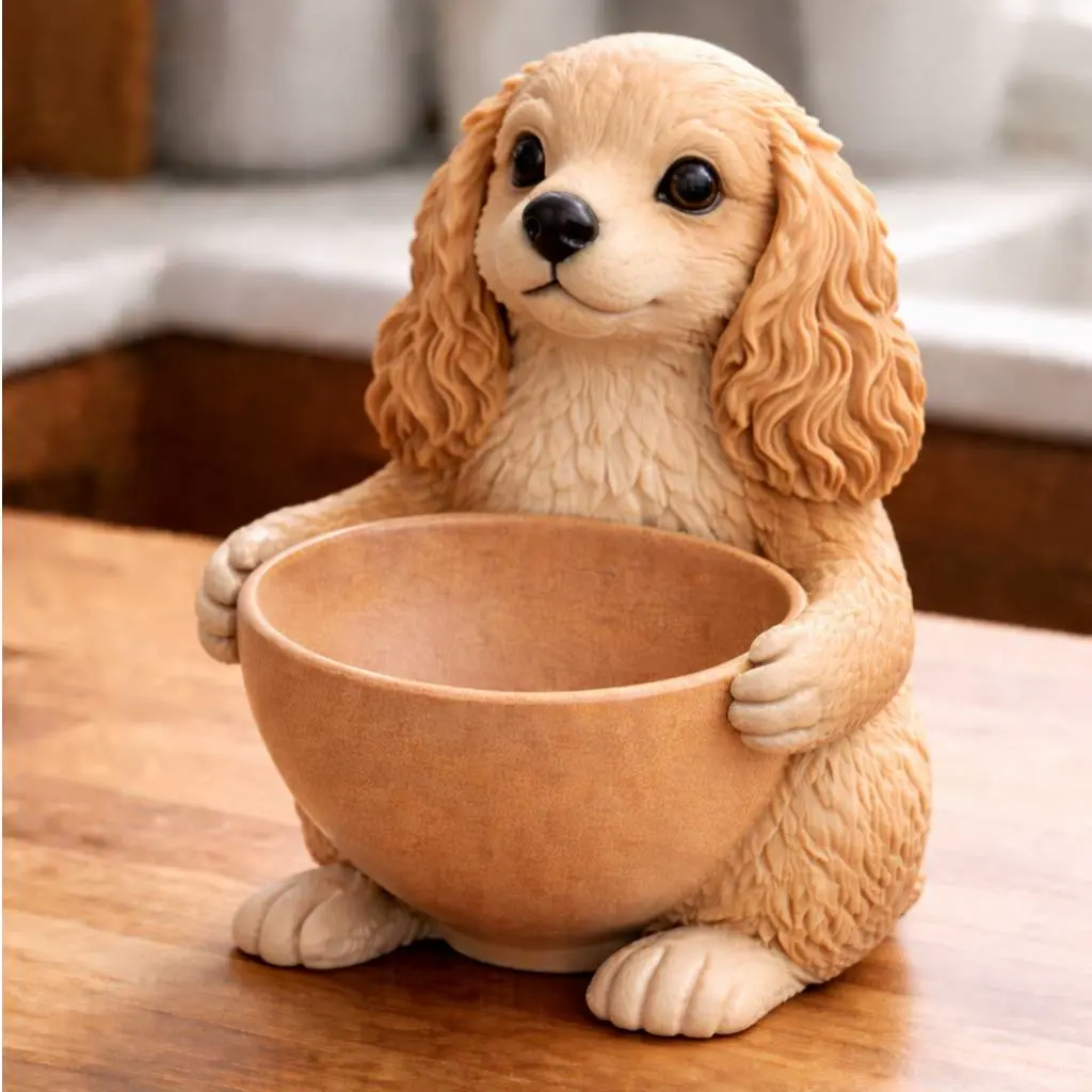 Dog Bowl AI Generated