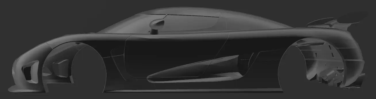 KOENIGSEGG AGERA X RC BODY