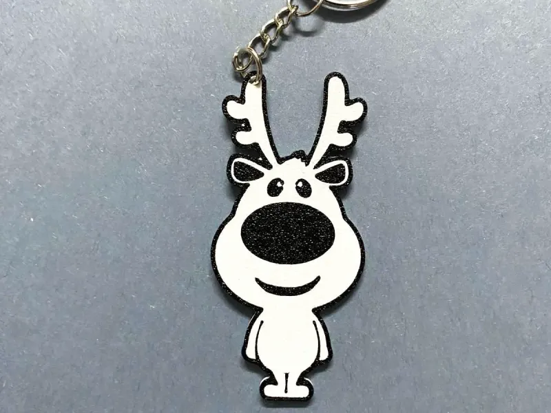 White reindeer