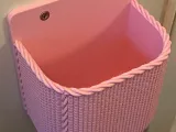 Cute Weave Bedside Basket-2