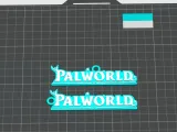 PALWORLD LOGO & KEYCHAIN - STL & 3MF MULTICOLOR-4