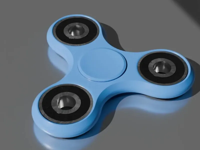 Fidget Spinner 3D Printable Model.
