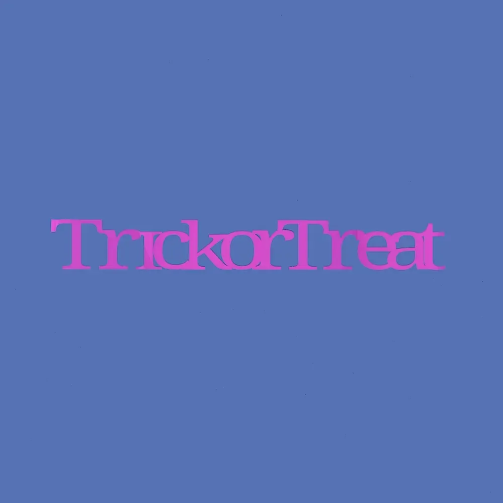 TrickOrTreat Candy - Text Flip