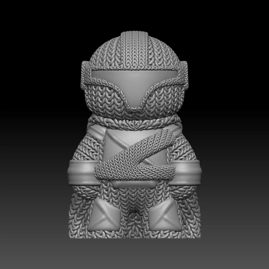 Knitted Mandalorian
