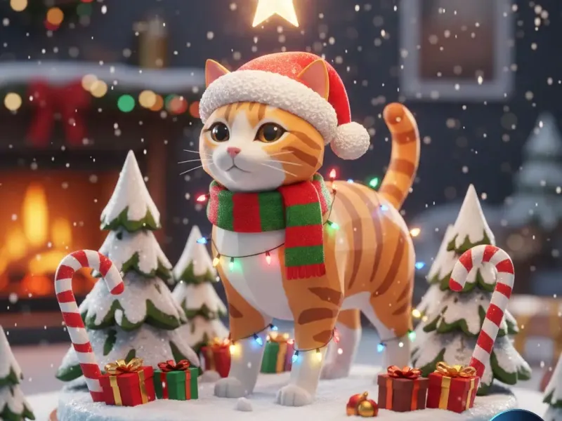 CAT CHRISTMAS