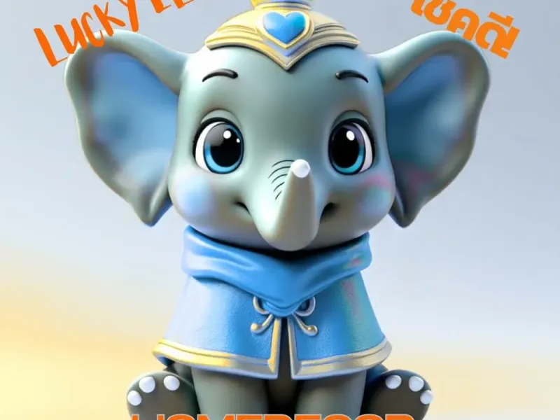 Lucky El: cute baby Elephant