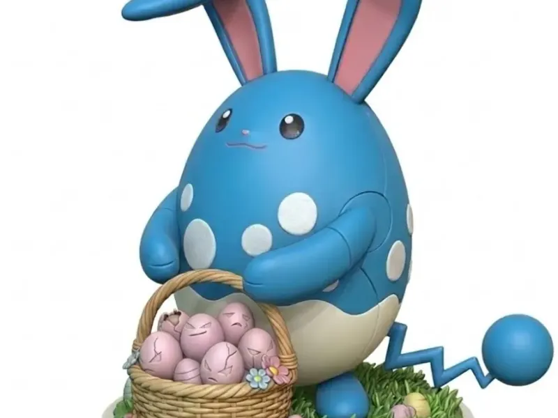 azumarill Exeggcute Easter Bunny