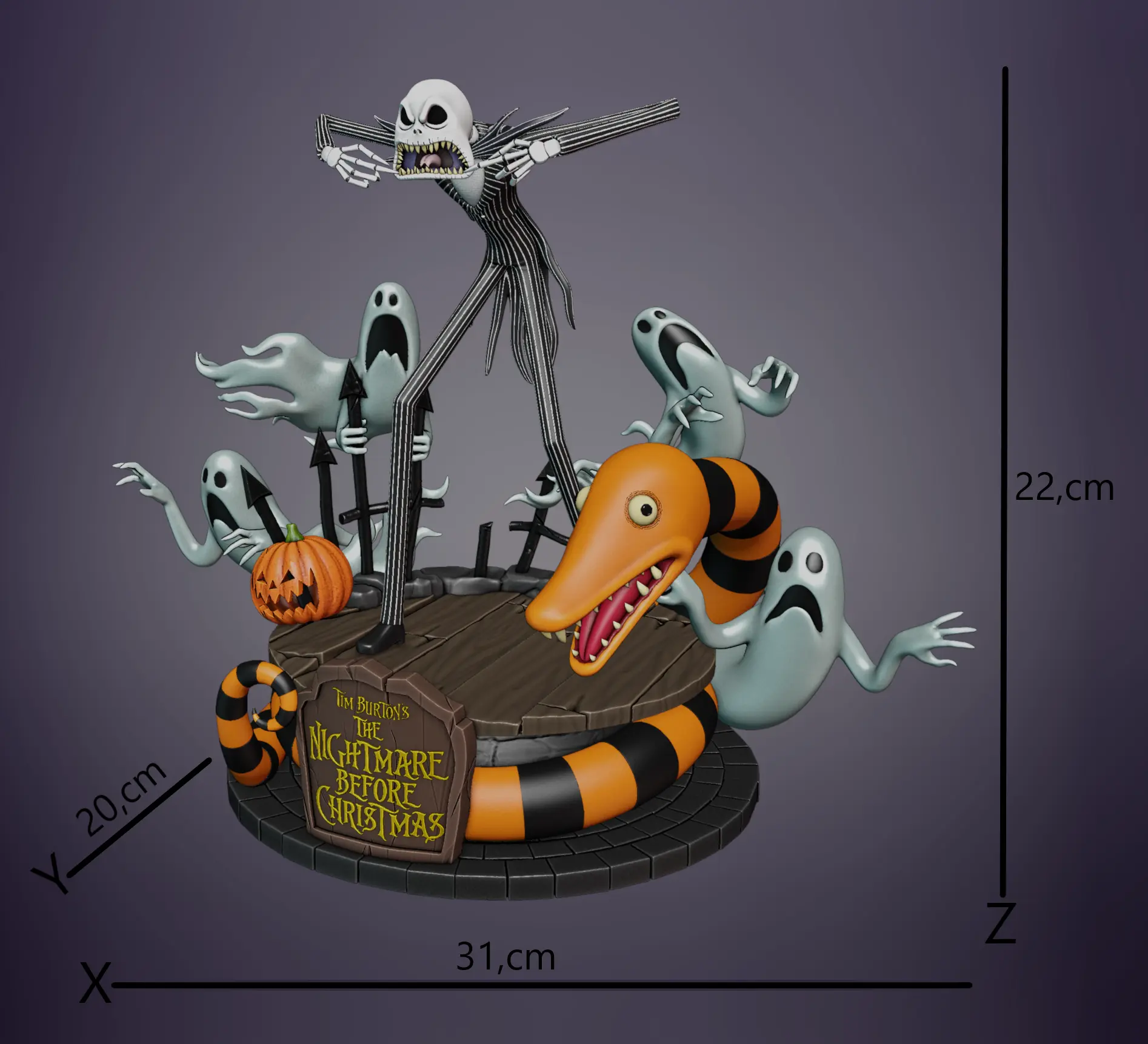 JACK SKELLINGTON - LE CAUCHEMAR AVANT NOËL