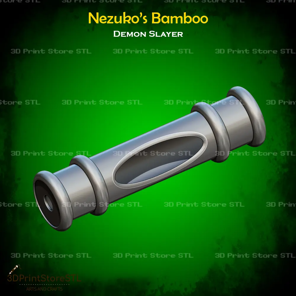 Cosplay Nezuko Bamboo Uccisore di demoni - File STL