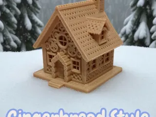 Cosy Nordic Cottage – Christmas Gingerbread Style