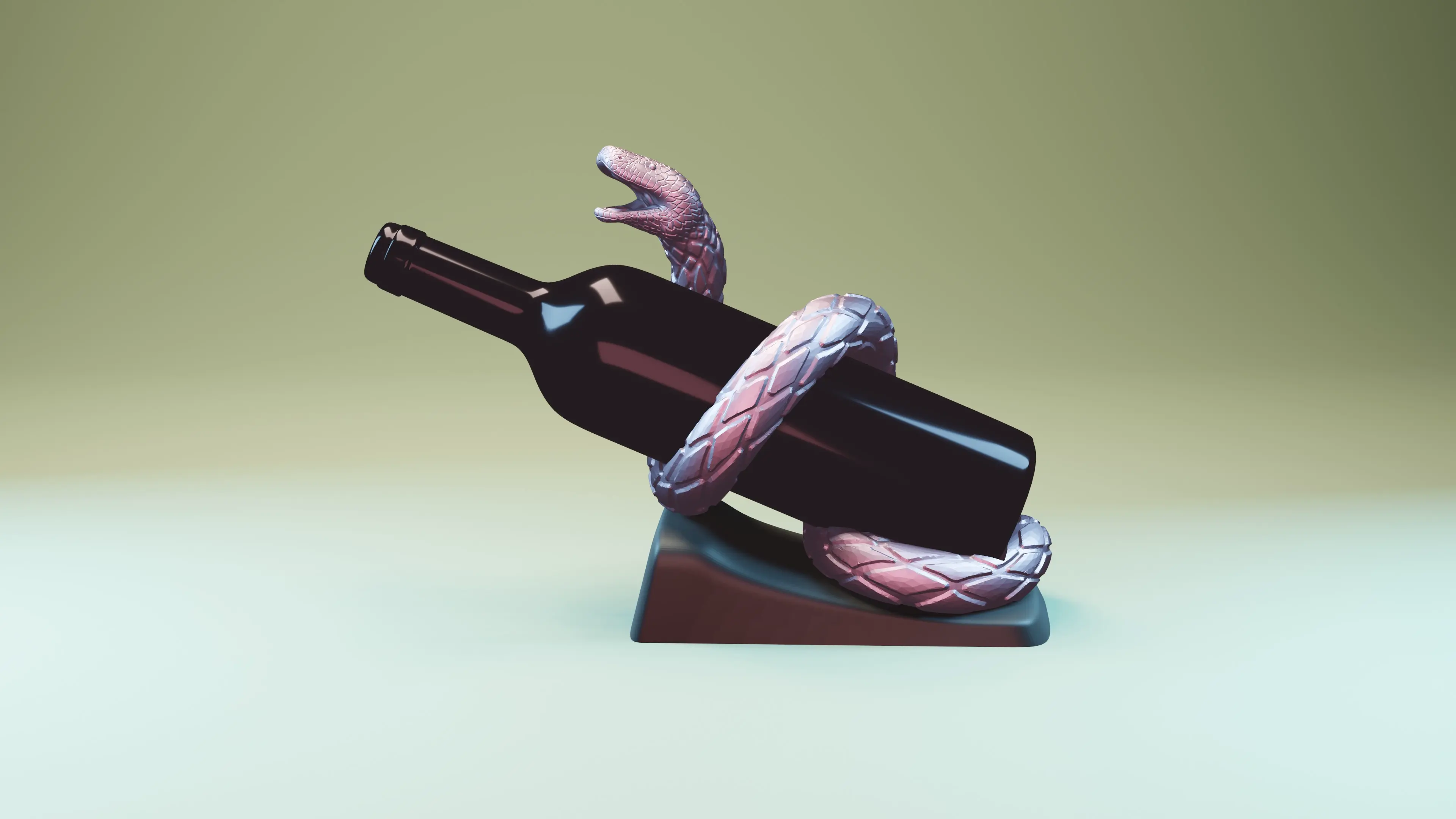 anaconda wine holder