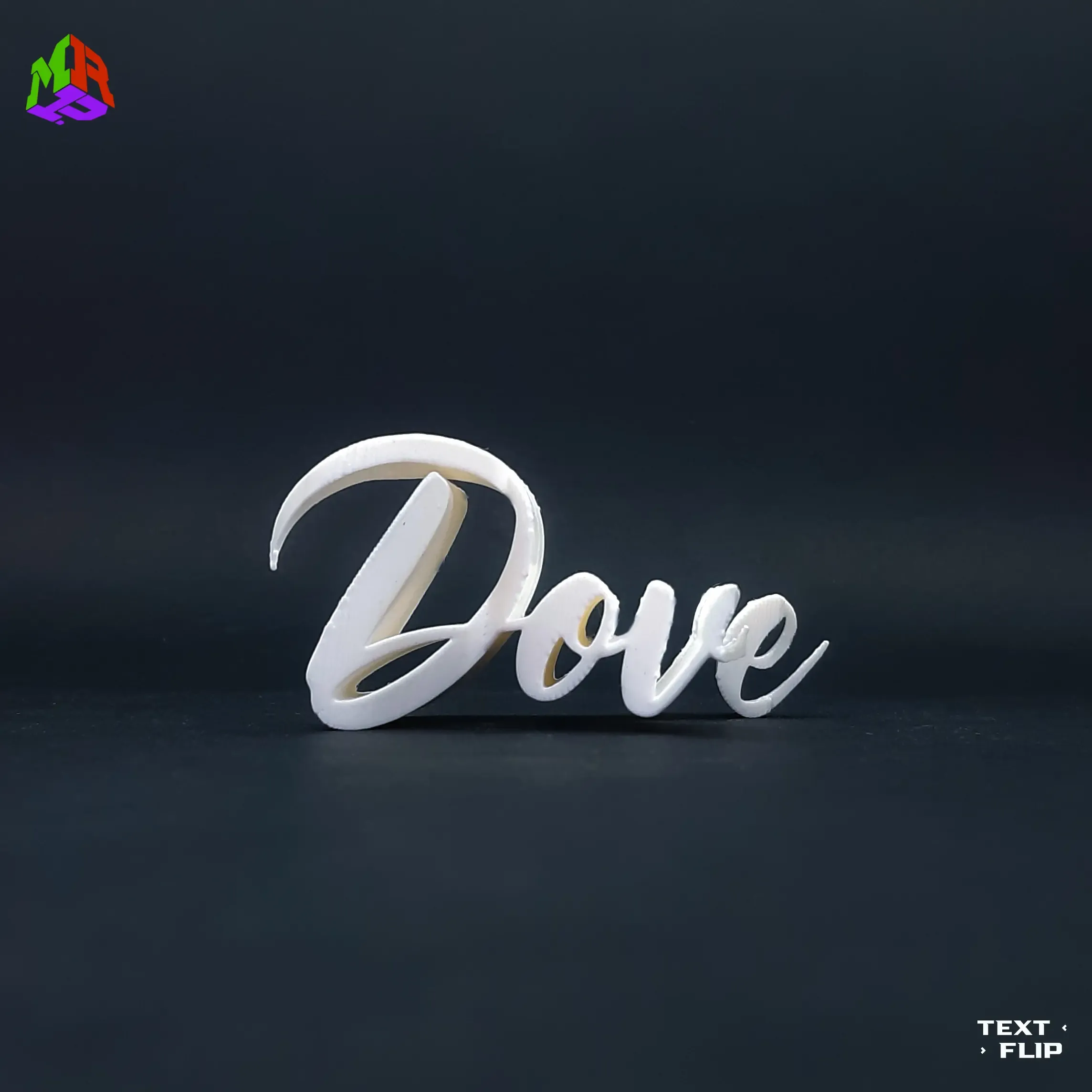 Text Flip - Dove