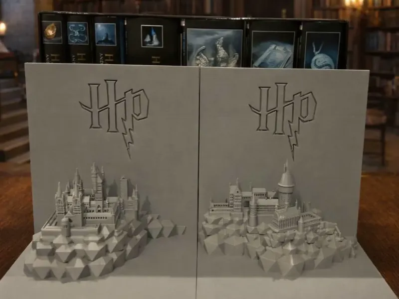 Hogwarts Bookends