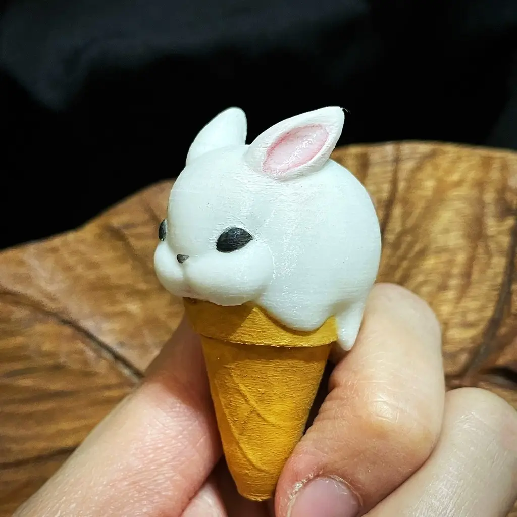 helado de conejo
