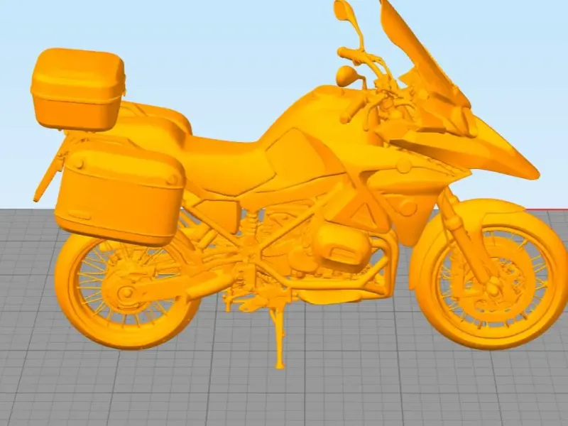 BMW 1200 GS MOTORCYCLE DETAILED