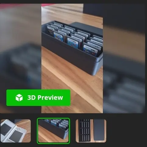 Snaplock Nintendo DS game holder