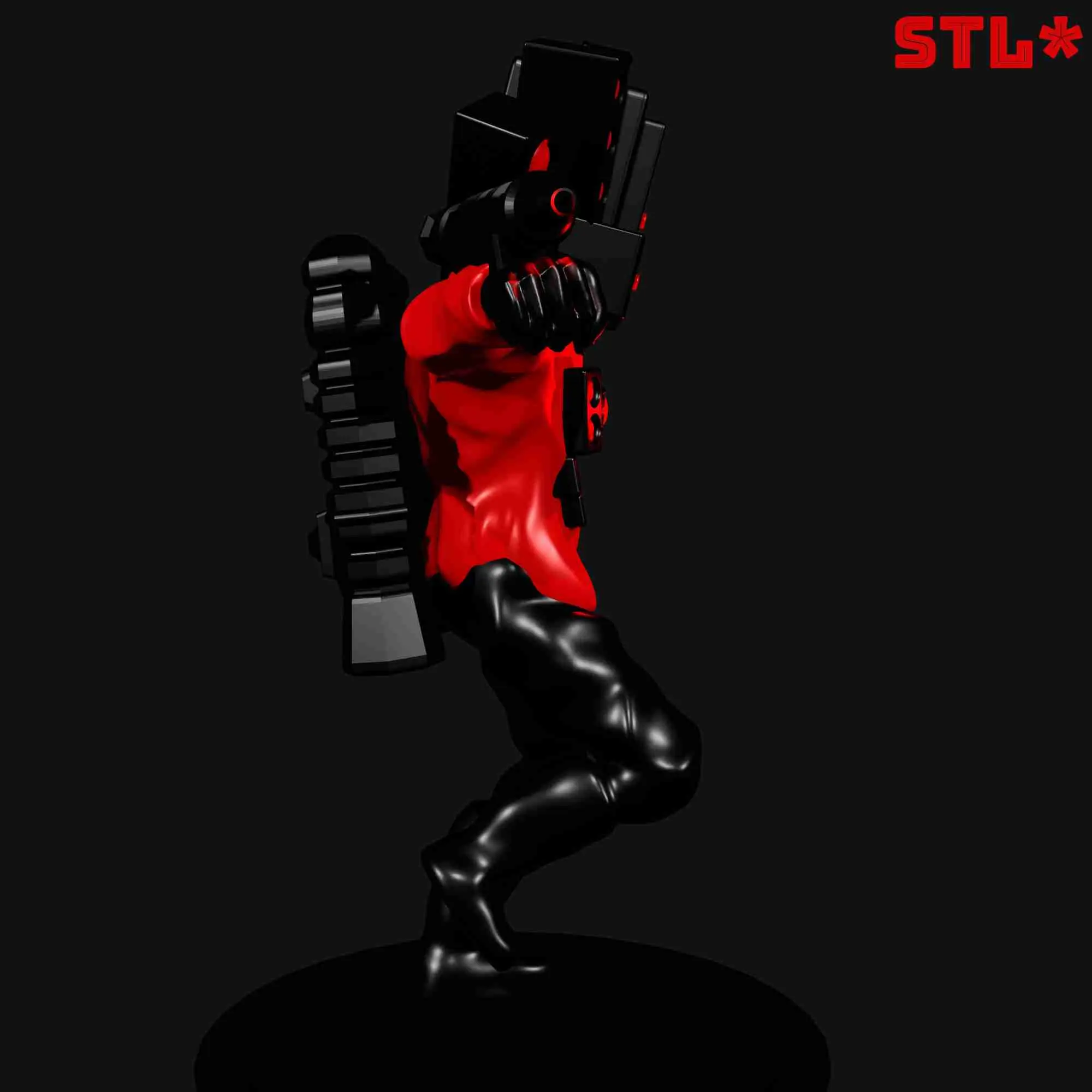 UPGRADED TITAN SPEAKERMAN FROM SKIBIDI TOILET | 3D FAN ART