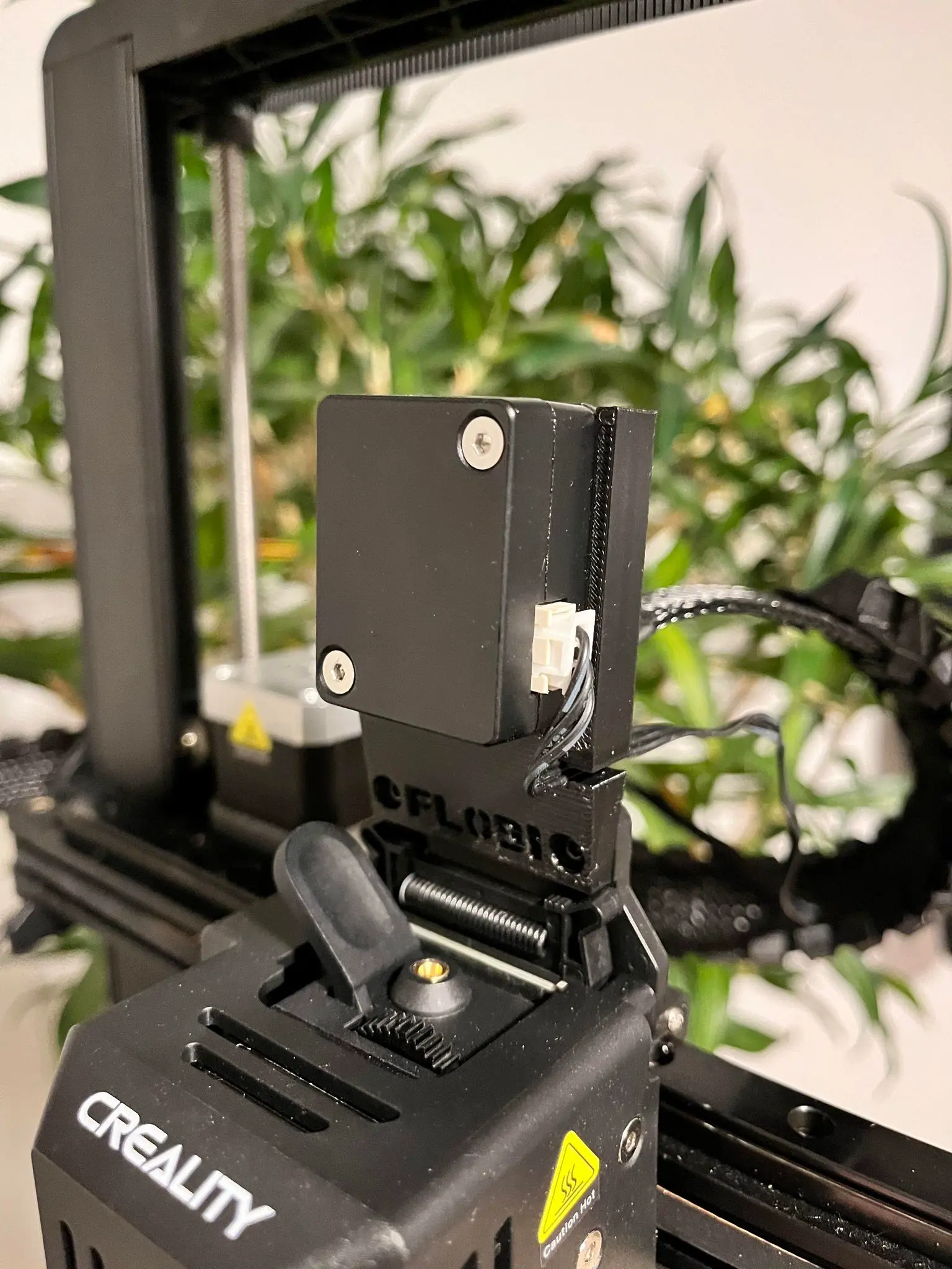 Ender V3 KE - Runout Sensor - Print Head Mount