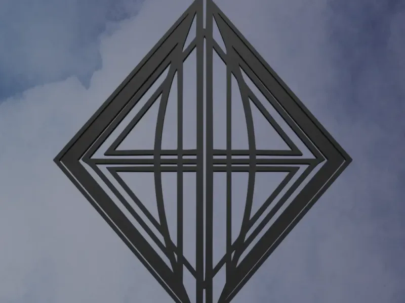 Geometric Christmas Ornament