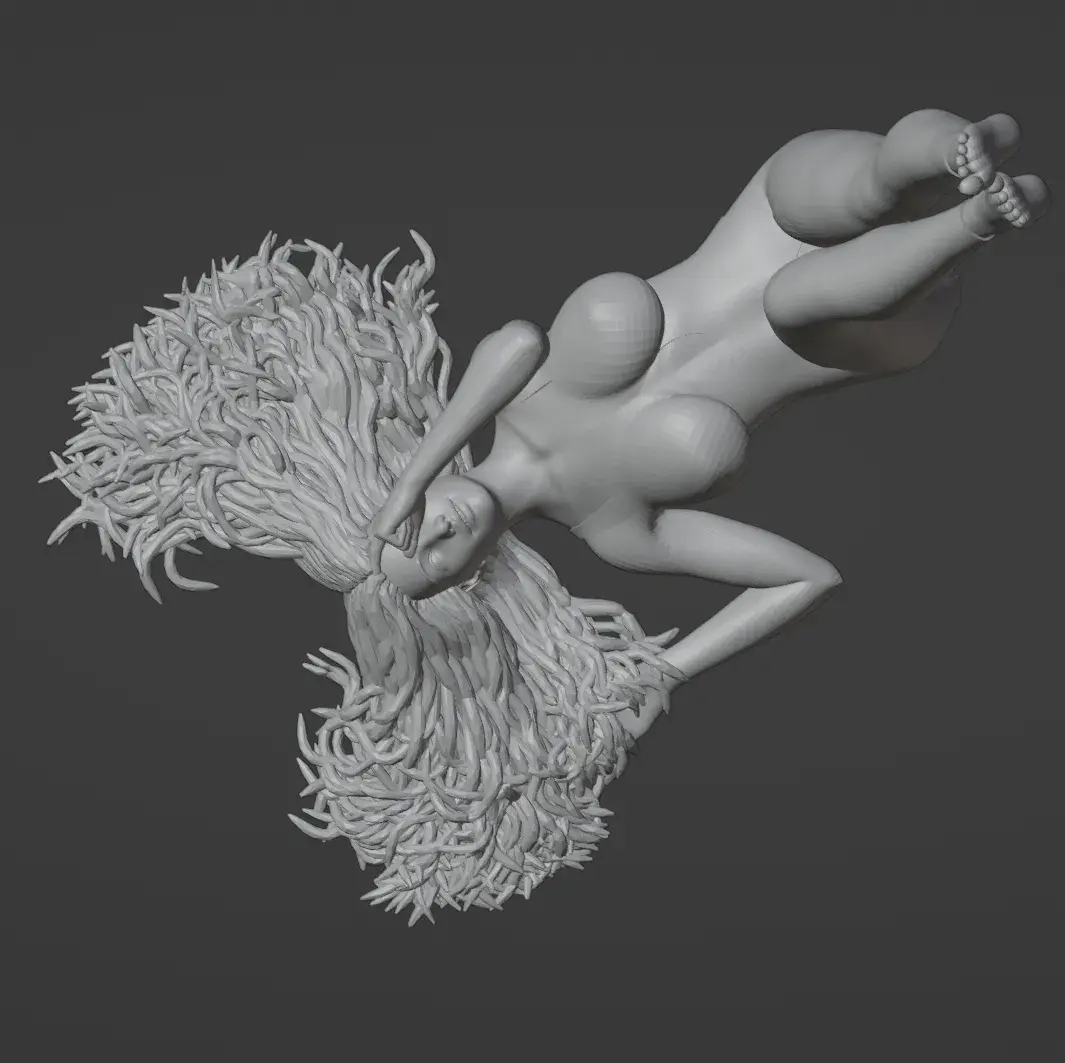 Girl on the floor