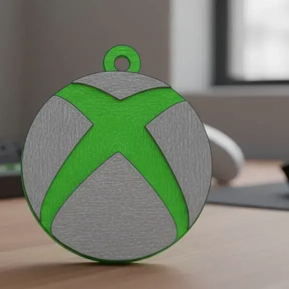 Xbox Logo Keychain