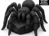 Tarantula on Rock – Spider Statue Model-2