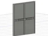 1/18 PORTE D'ACCES DOUBLE C / DOUBLE ACCESS DOOR C-0