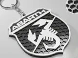Abarth logo keychain-0