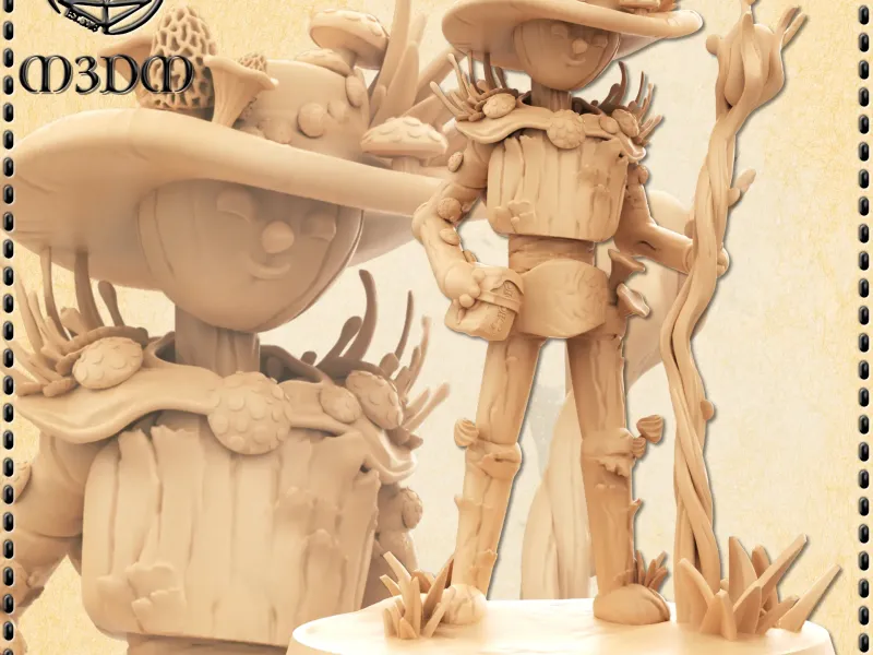 Mushroomfolk Puppet
