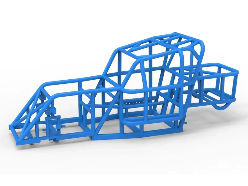Bastidor de coche de carreras Mod Lite a escala 1:25