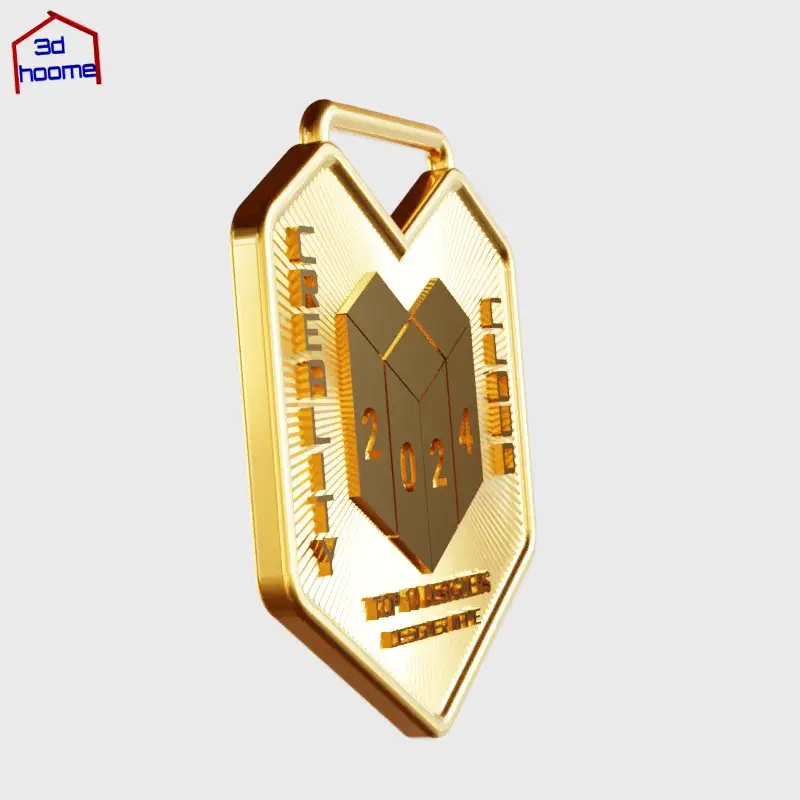 Creality Cloud Top 10 Designers of the Year 2024 Medal
