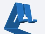 Airpods stand shaped like iphone stand-0