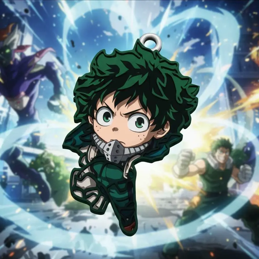 Izuku Midoriya llavero - My Hero Academy