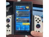 Портретный грип для Switch с логотипами и защелками для Joy-Con-2