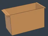 Sewing machine thread scrap catcher bin-0