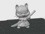 Chibi Ninja Cat-4